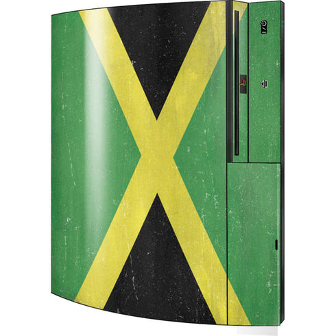 Jamaica Flag Distressed Playstation 3 & PS3 Skin